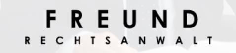 Dr. Freund Rechtsanwalt Logo