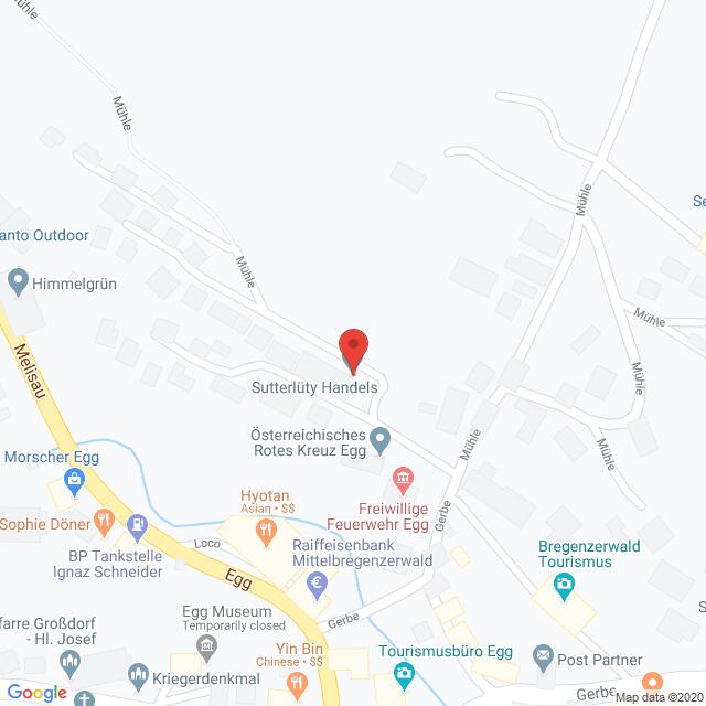 Anfahrtsmappe von Lehrbetrieb Sutterlüty Handels GmbH nach Sutterlüty Handels GmbH – Anfahrtsmappe