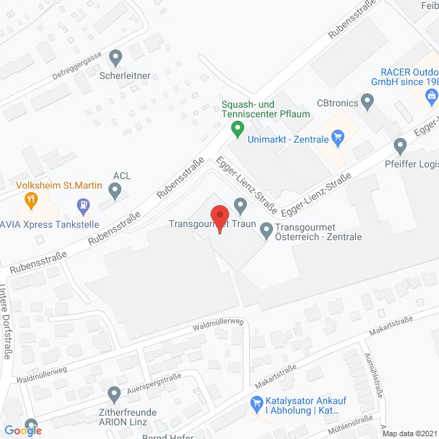 Anfahrtsmappe von Lehrbetrieb Transgourmet Österreich GmbH nach Transgourmet Österreich GmbH – Anfahrtsmappe