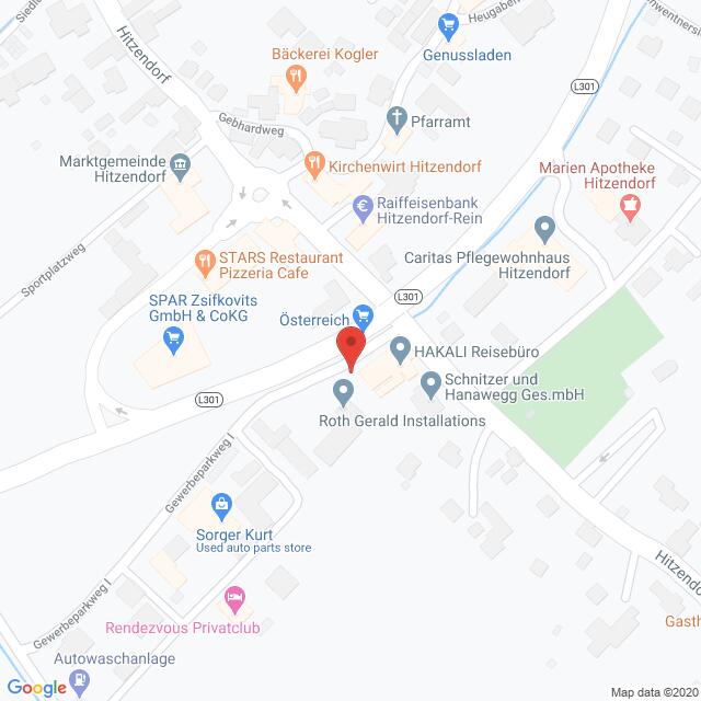 Anfahrtsmappe von Lehrbetrieb Zsifkovits Einzelhandel gmbh nach Zsifkovits Einzelhandel gmbh – Anfahrtsmappe