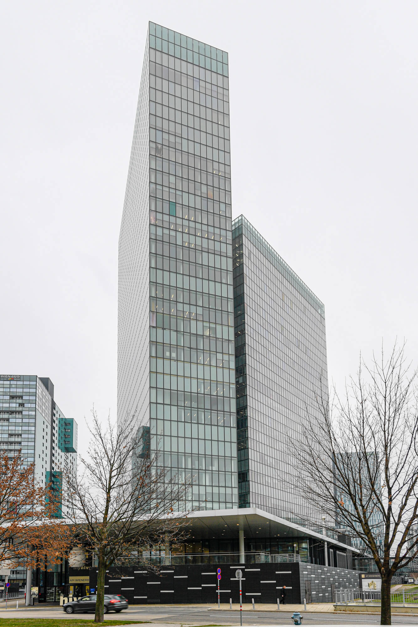 AUVA Firmengebäude Hochhaus